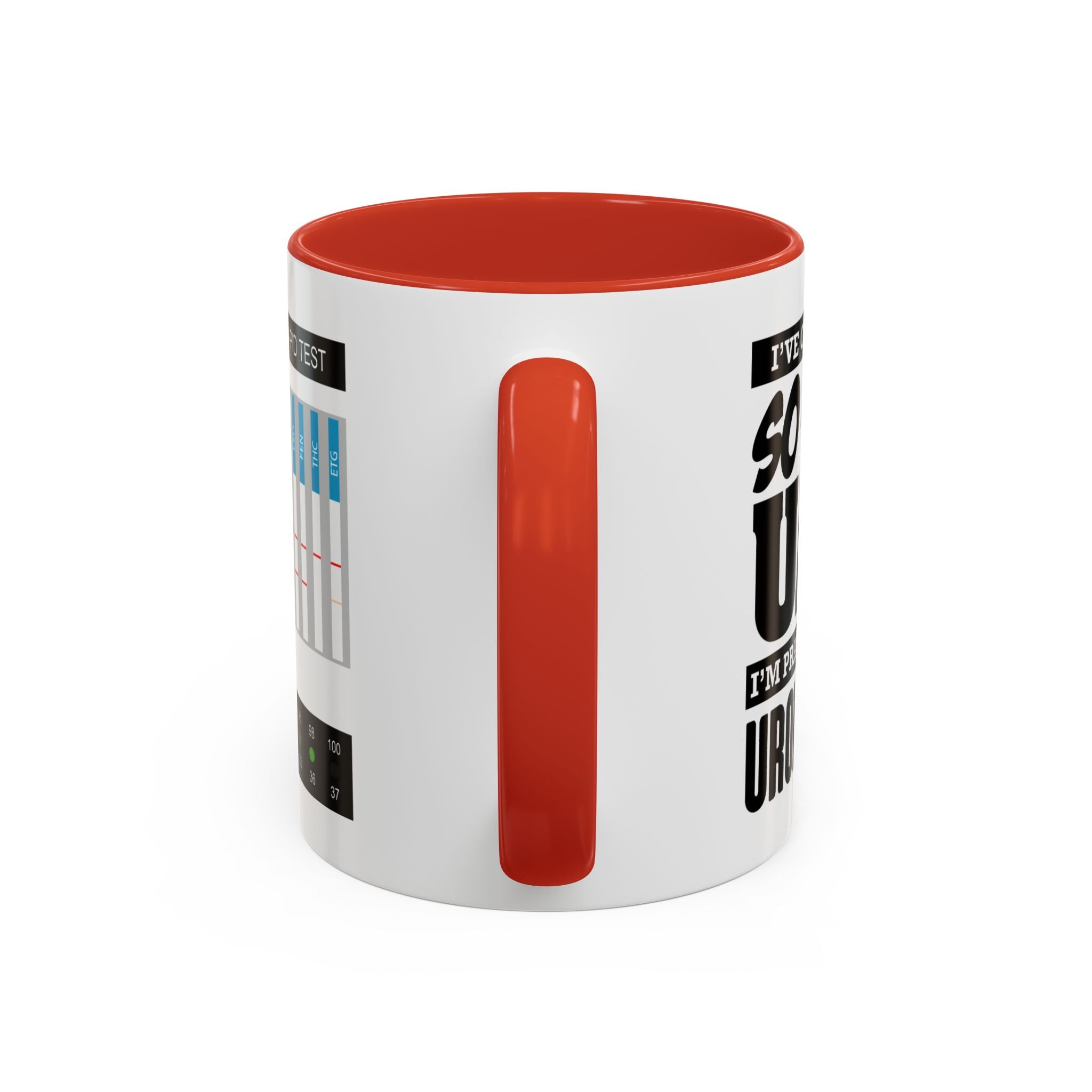 Work Humor -  Drug Test Coffee Mug for Parole and Probation Officers (Male Officer)