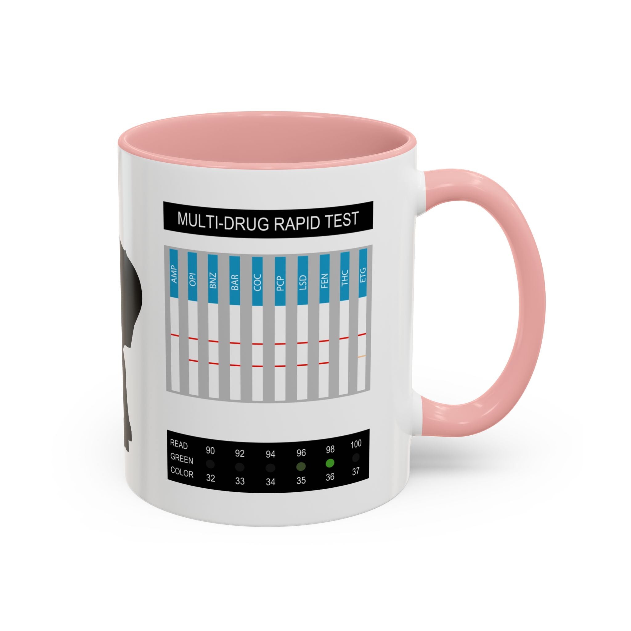 Work Humor -  Drug Test Coffee Mug for Parole and Probation Officers (Female Officer)