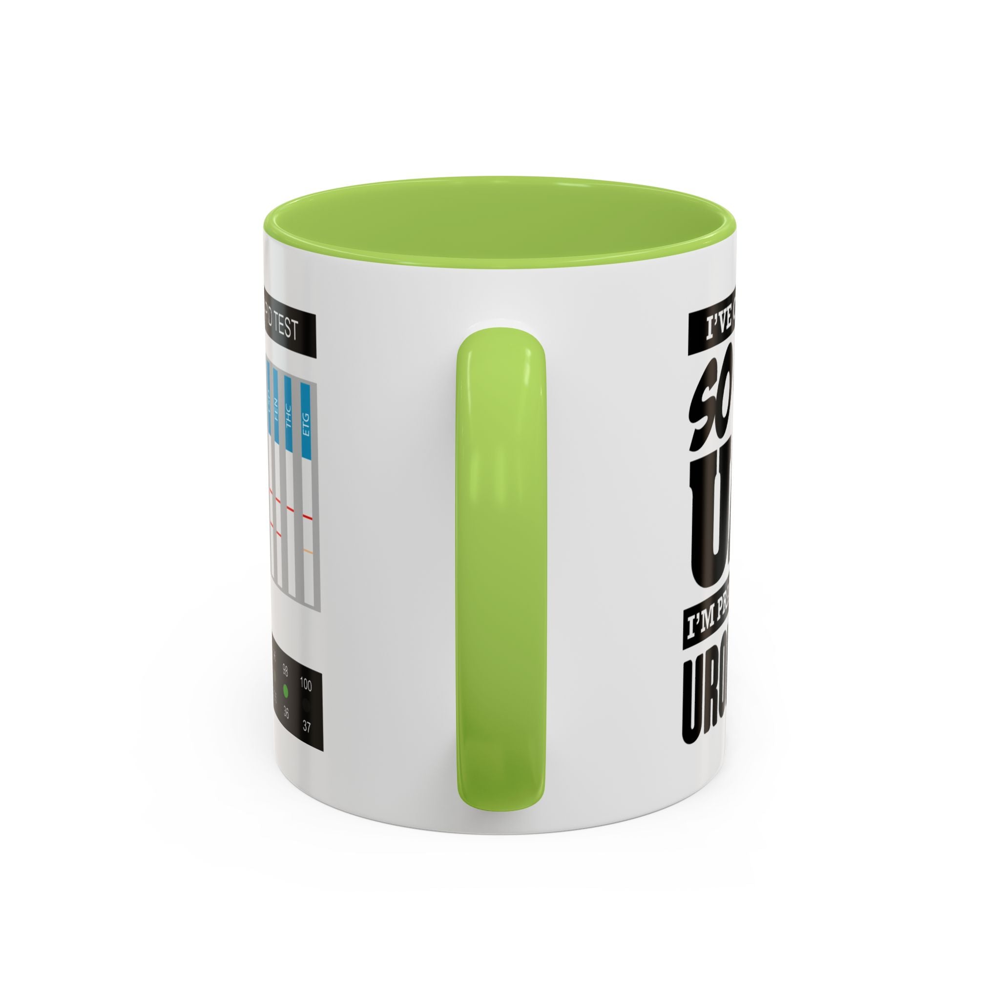 Work Humor -  Drug Test Coffee Mug for Parole and Probation Officers (Female Officer)