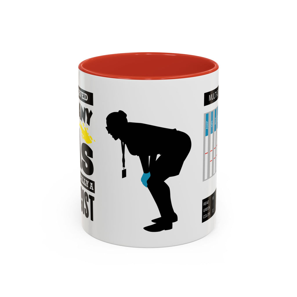 Work Humor -  Drug Test Coffee Mug for Parole and Probation Officers (Female Officer)