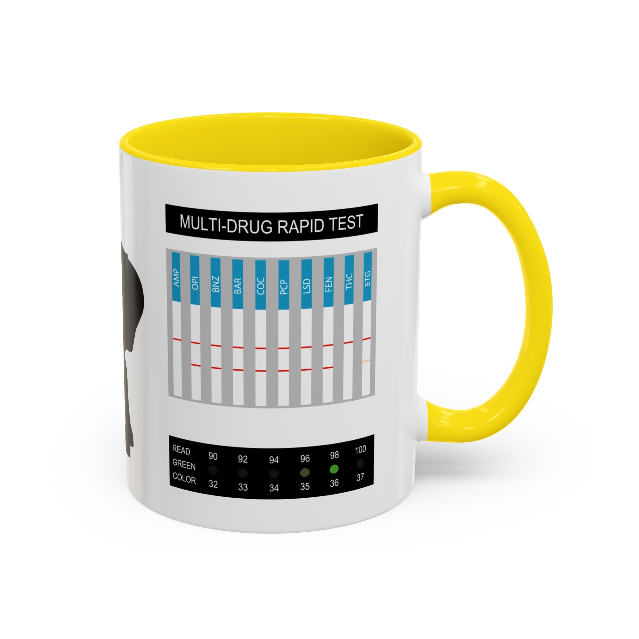 Work Humor -  Drug Test Coffee Mug for Parole and Probation Officers (Female Officer)