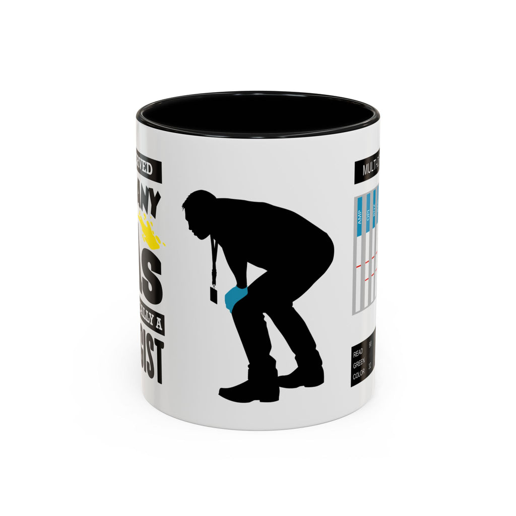 Work Humor -  Drug Test Coffee Mug for Parole and Probation Officers (Male Officer)