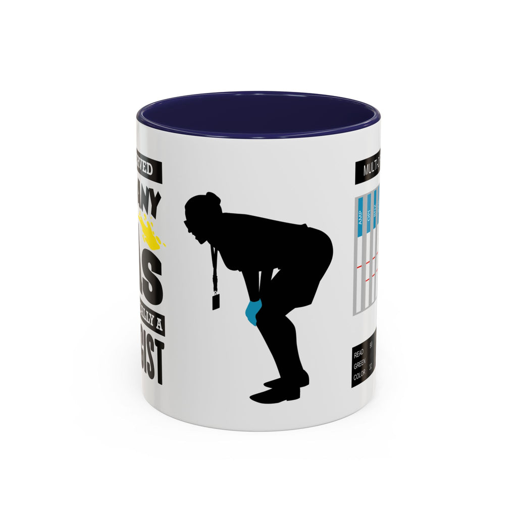 Work Humor -  Drug Test Coffee Mug for Parole and Probation Officers (Female Officer)