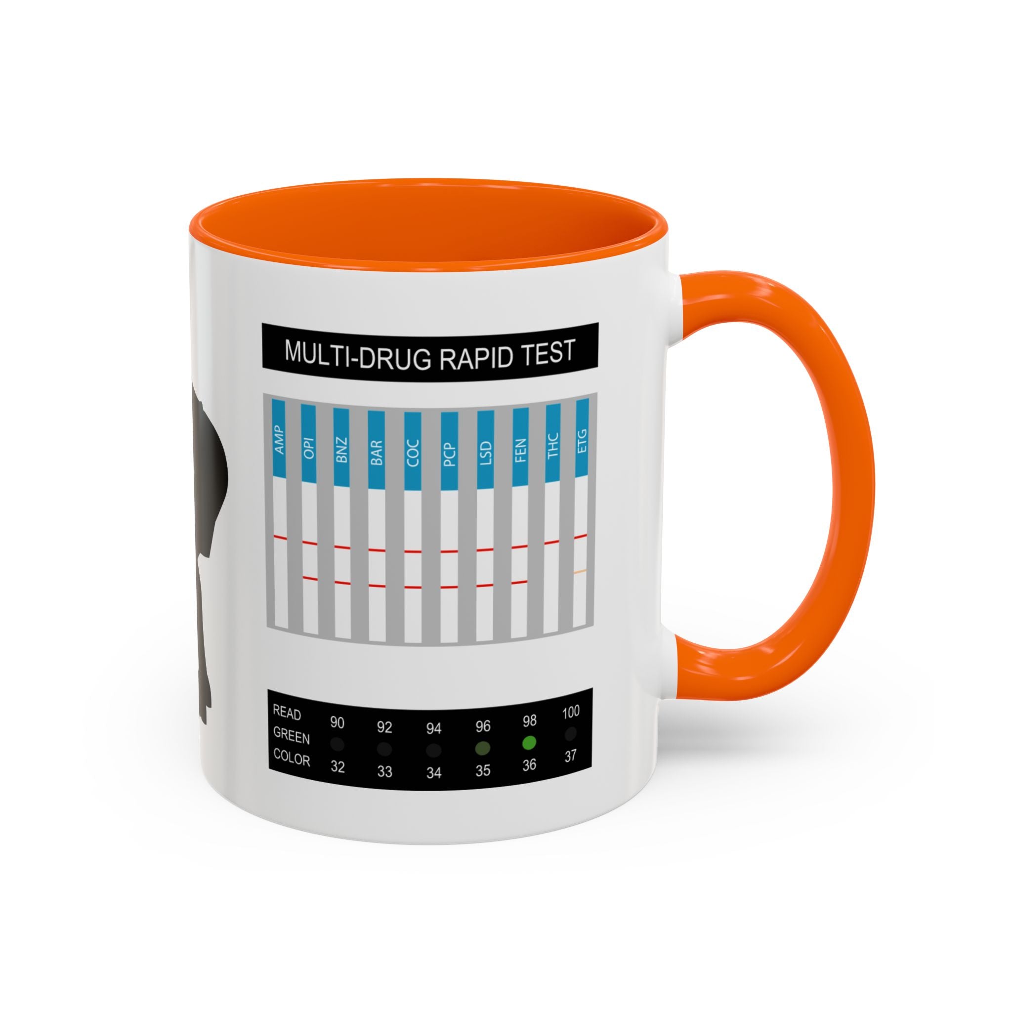 Work Humor -  Drug Test Coffee Mug for Parole and Probation Officers (Female Officer)