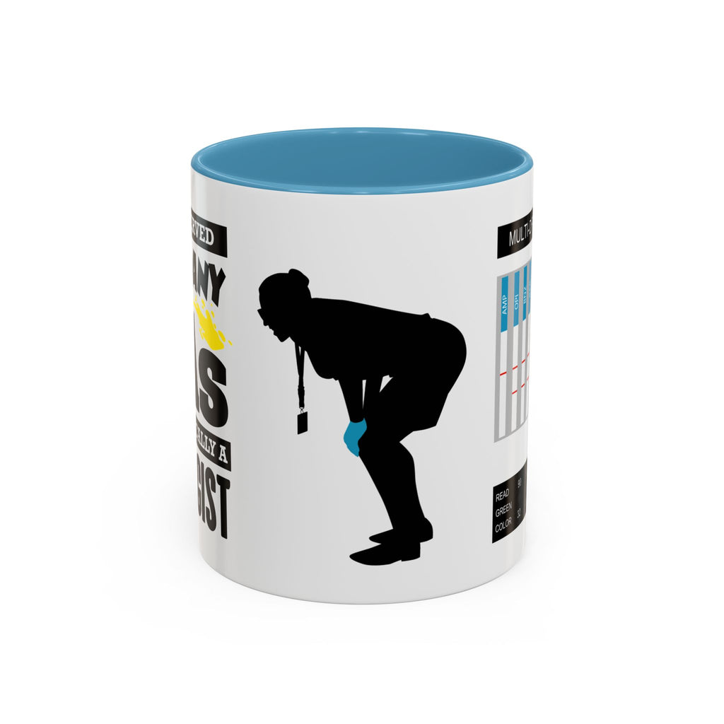 Work Humor -  Drug Test Coffee Mug for Parole and Probation Officers (Female Officer)