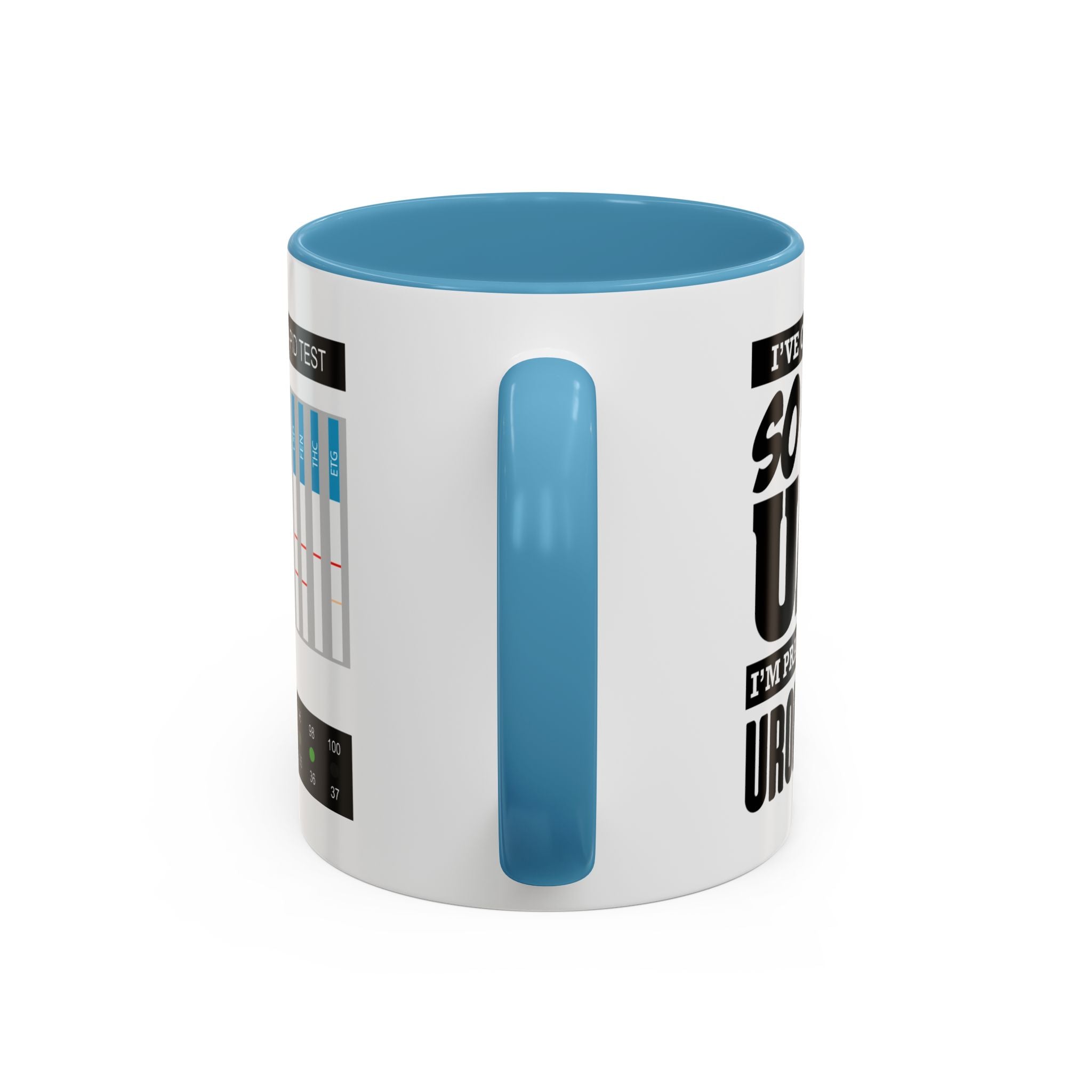 Work Humor -  Drug Test Coffee Mug for Parole and Probation Officers (Male Officer)