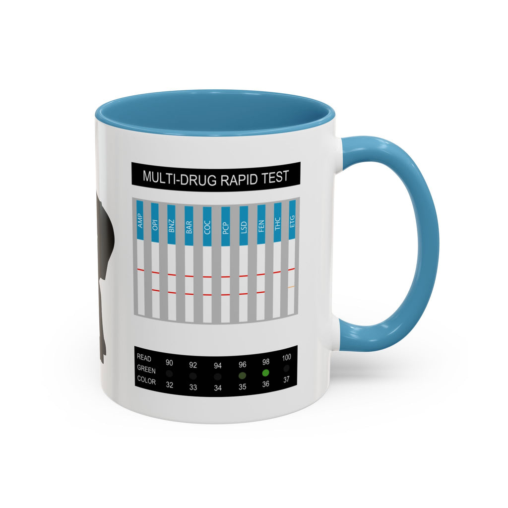 Work Humor -  Drug Test Coffee Mug for Parole and Probation Officers (Female Officer)
