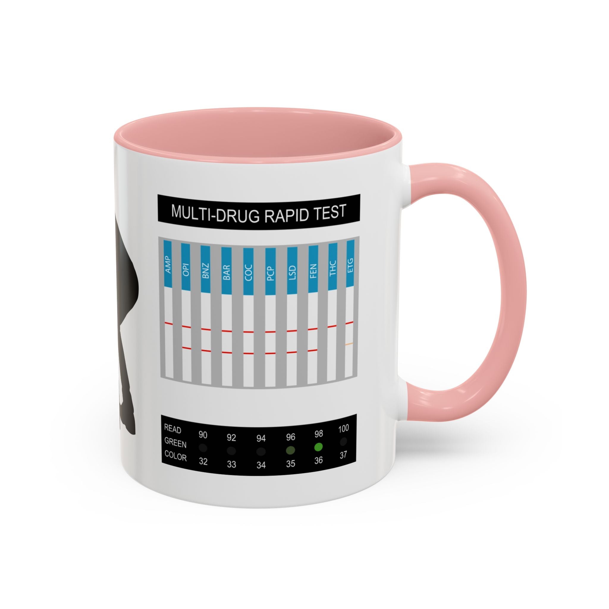 Work Humor -  Drug Test Coffee Mug for Parole and Probation Officers (Male Officer)