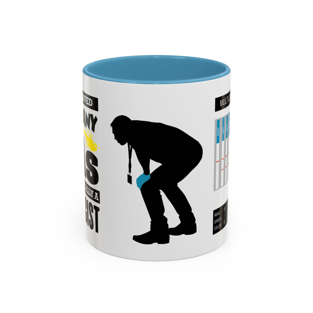Work Humor -  Drug Test Coffee Mug for Parole and Probation Officers (Male Officer)
