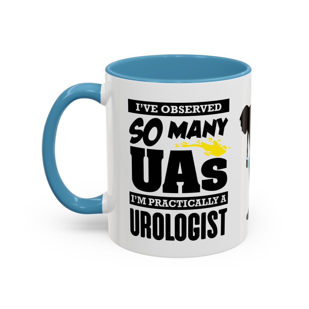 Work Humor -  Drug Test Coffee Mug for Parole and Probation Officers (Male Officer)