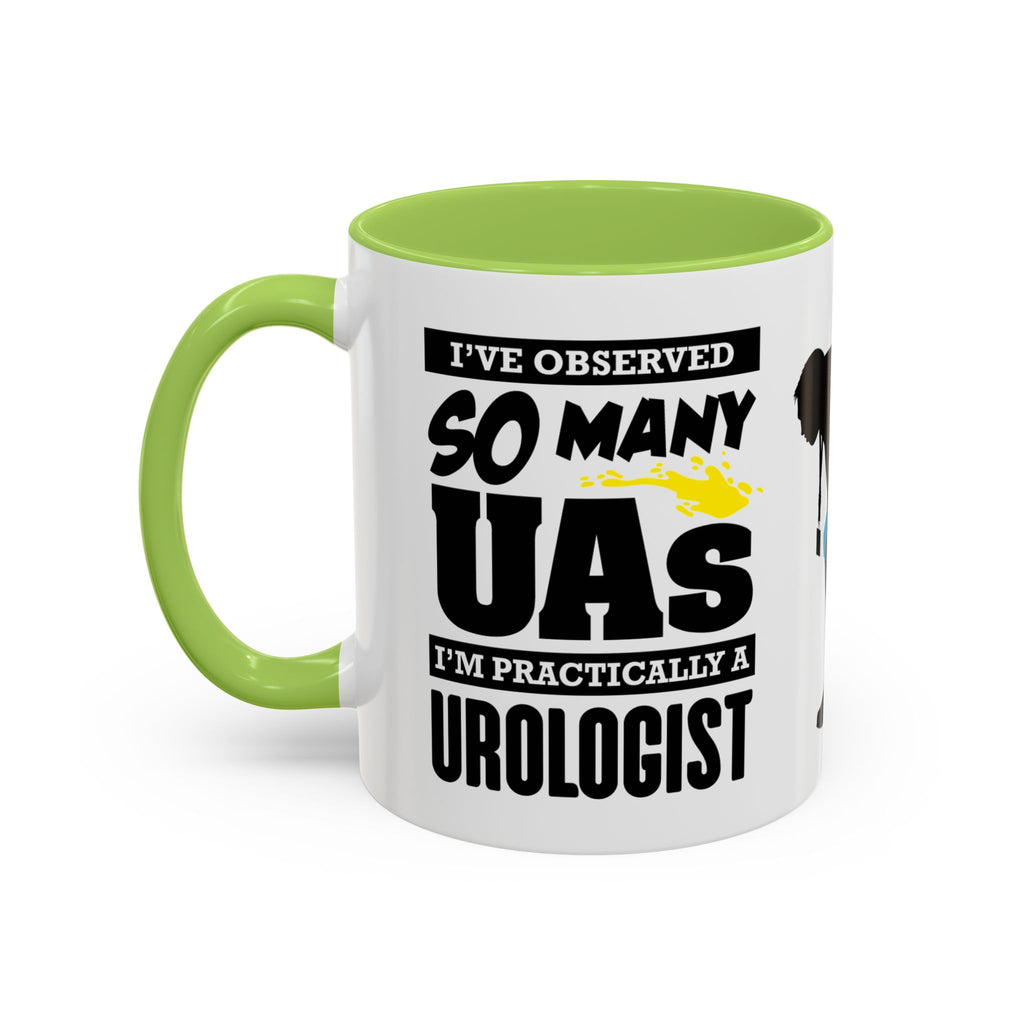 Work Humor -  Drug Test Coffee Mug for Parole and Probation Officers (Male Officer)